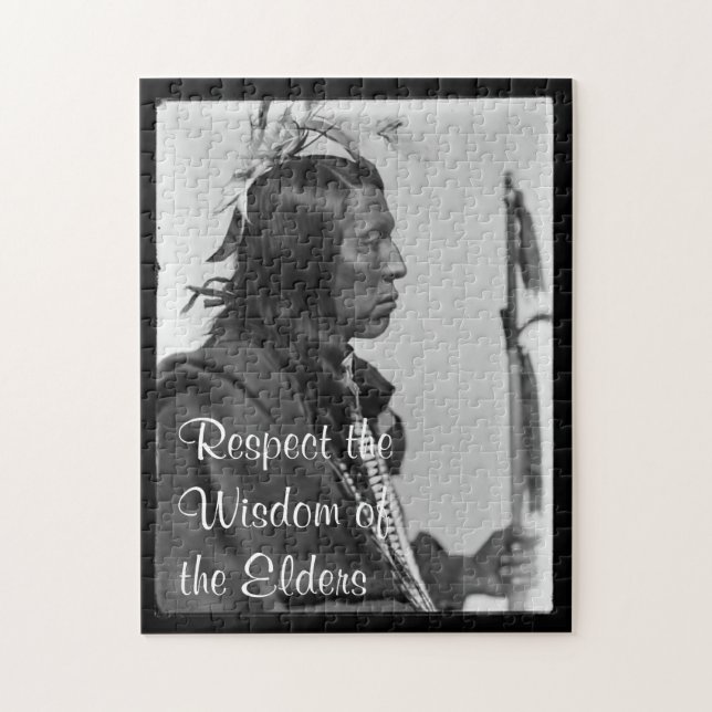 Respectez le puzzle de la sagesse (Vertical)