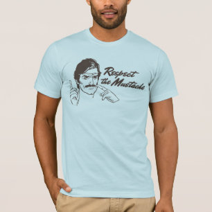 Respectez le T-shirt de moustache