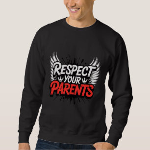 Respectez vos parents — Sweat à capuche pour homme