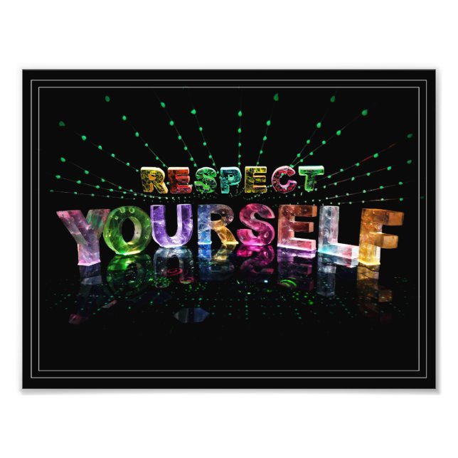 Respectez-vous Poster Inspirant (Devant)