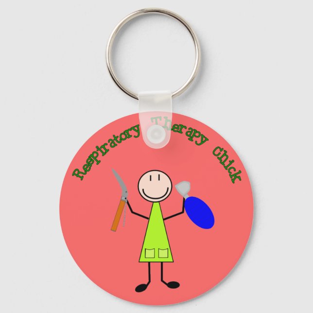 Respiratory Chick Keychain (Front)