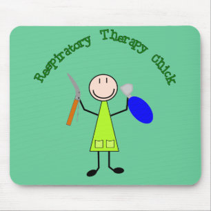 Respiratory Chick Mouse Pad