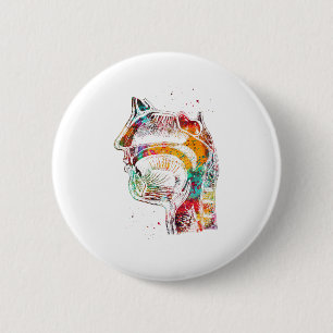 Respiratory system 2 inch round button