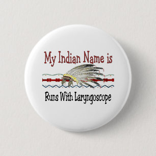 Respiratory Therapist 2 Inch Round Button