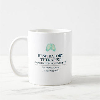 Respiratory Therapist Custom Name Since Year Coffee Mug