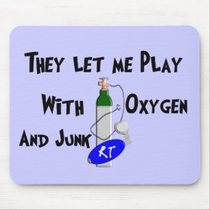 Respiratory Therapist Funny Gifts Mouse Pad