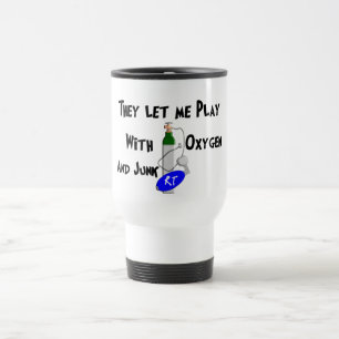 Respiratory Therapist Funny Gifts Travel Mug