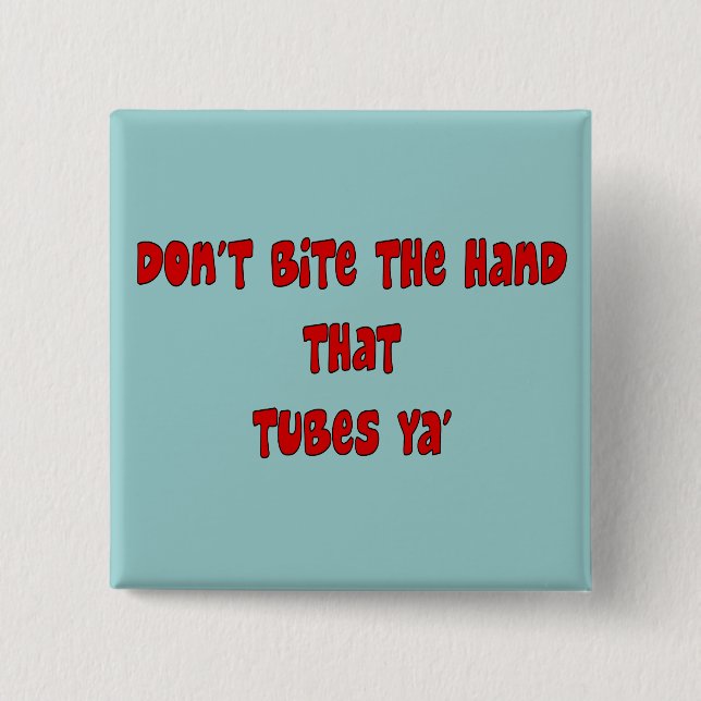 Respiratory Therapist Gifts 2 Inch Square Button (Front)