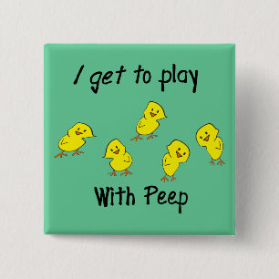 Respiratory Therapist Gifts--Hilarious 2 Inch Square Button