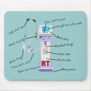 Respiratory Therapist Gifts Mouse Pad