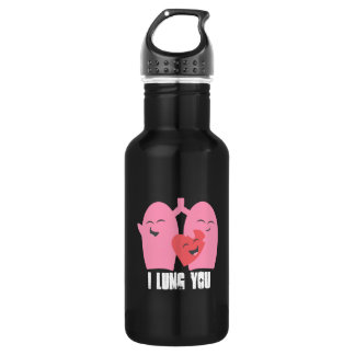 Respiratory Therapist I Lung U Lungs 532 Ml Water Bottle