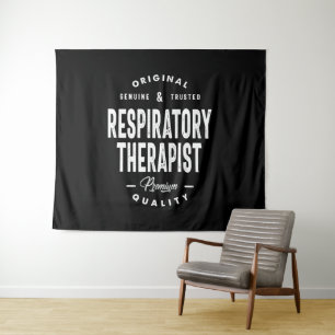 Respiratory Therapist Job Title Gift Tapestry
