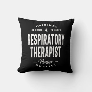 Respiratory Therapist Job Title Gift Throw Pillow