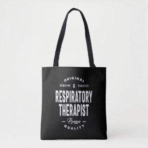 Respiratory Therapist Job Title Gift Tote Bag