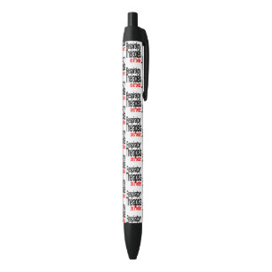 Respiratory Therapist Joke Black Ink Pen