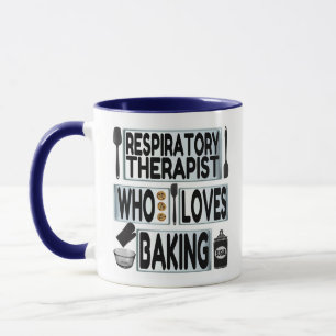 Respiratory Therapist Loves Baking Mug