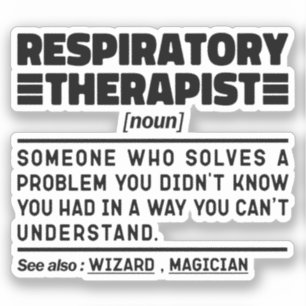 Respiratory Therapist Noun Care Practitioner Cool