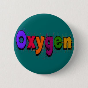 Respiratory Therapist "Oxygen" T-Shirts & Gifts 2 Inch Round Button