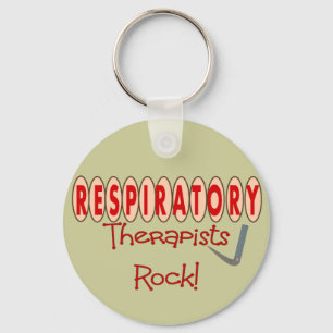 Respiratory Therapist ROCK Keychain