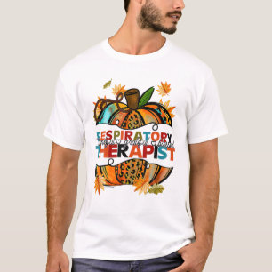 Respiratory Therapist RT Halloween Costume Skeleto T-Shirt