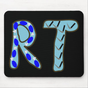 Respiratory Therapist "RT" Mouse Pad