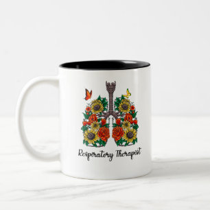 RESPIRATORY THERAPIST Two-Tone COFFEE MUG