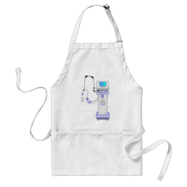 Respiratory Therapist Ventilator Design Standard Apron (Front)