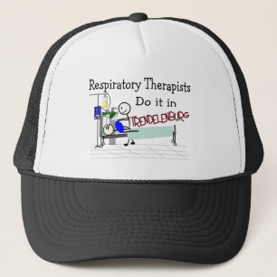 Respiratory Therapists do it in Trendelenburg Trucker Hat