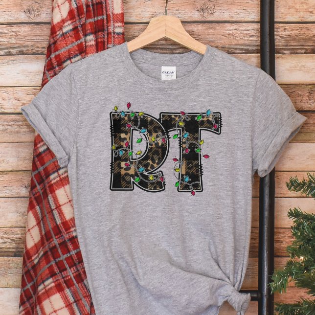 Respiratory Therapy Christmas RT T-Shirt (Respiratory Therapist Christmas Shirt)