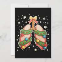 Respiratory Therapy Lung Christmas Tree Therapist