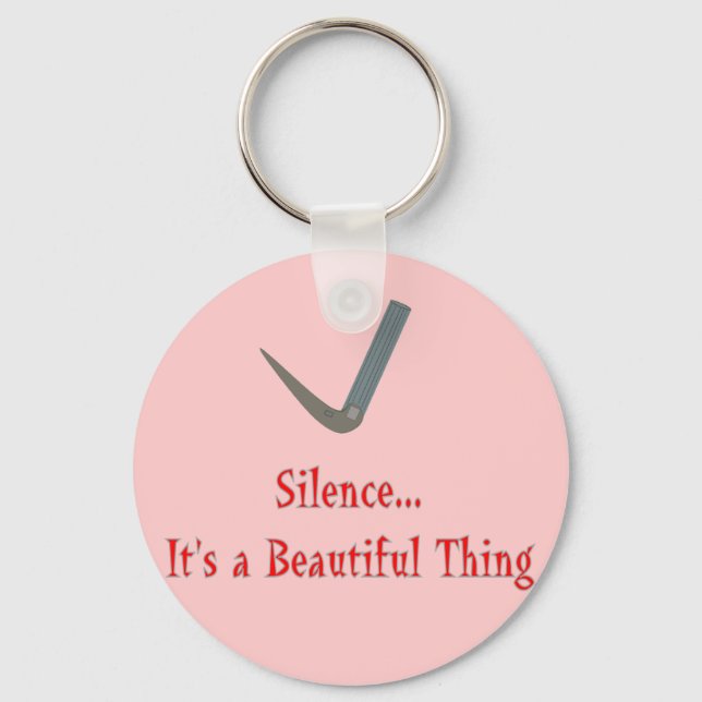 Respiratory Therapy T-shirts and Gifts Keychain (Front)