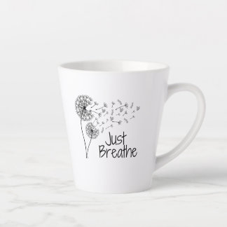 Respire juste Latte Mug
