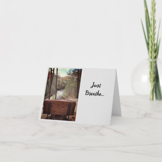 Respire juste les Cartes pour notes (Devant)