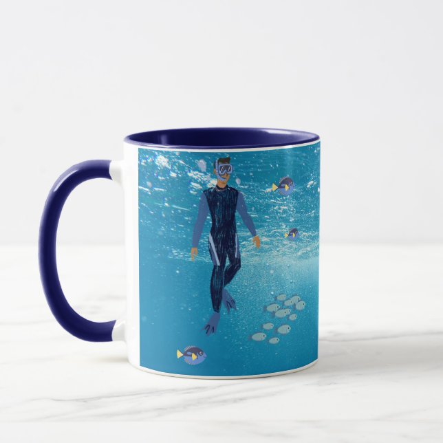 respire profondément avec une tasse cool (Gauche)