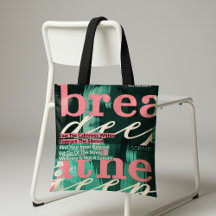 Respirer le Sac fourre-tout profond - Mindfulness