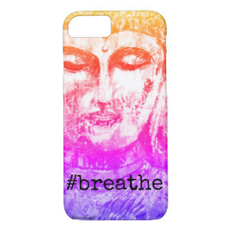 Respirez le coque iphone d'art de Bouddha