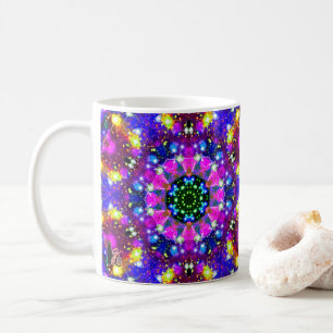 Resplendent Stellar Kaleid Coffee Mug