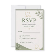 Respons card