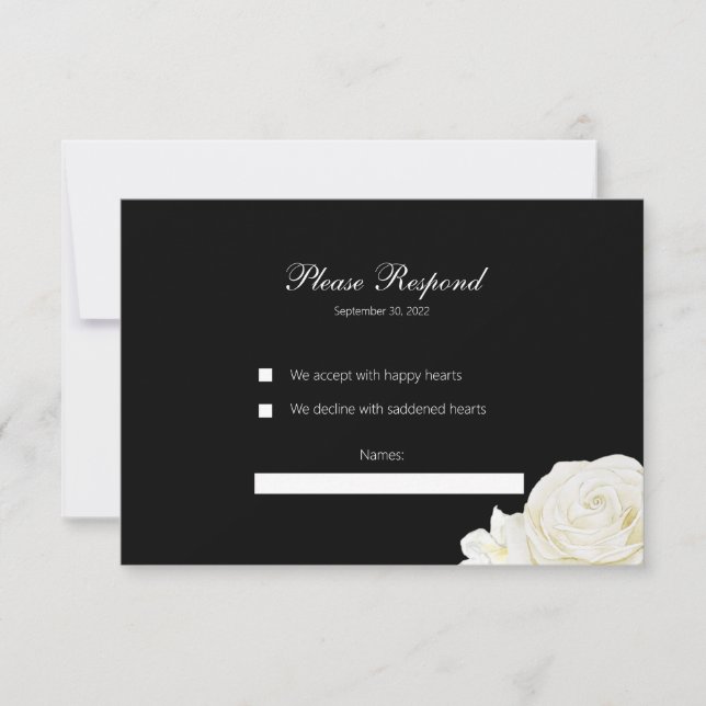 Response Card (Front)