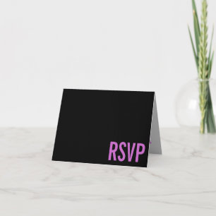 Response Card Customizable : RSVP