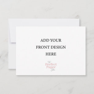 Response card RSVP Template (3.5 x 5 inch)