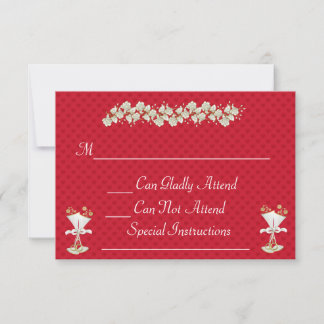 Response HOLIDAY WEDDING W/ Matching Invitations