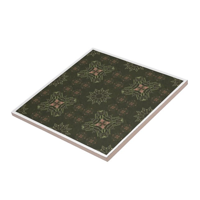 Ressemblent à un carreau vert (Côté)