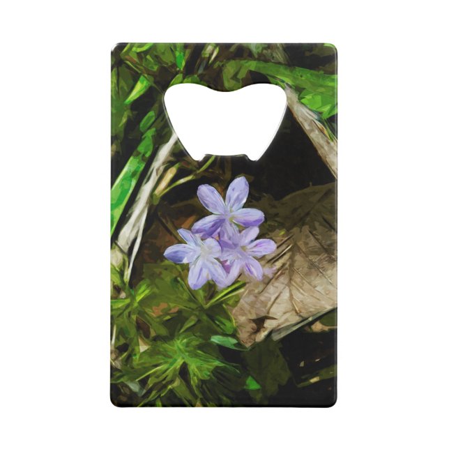 Ressort Beauté violet Fleur sauvage Abstrait (Devant)