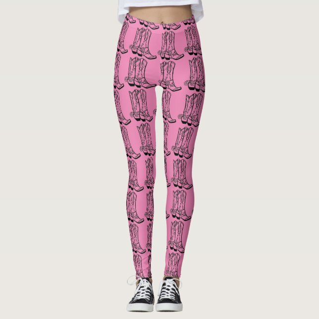 Ressort Cowgirl Tights Leggings de démarrage  (Devant)