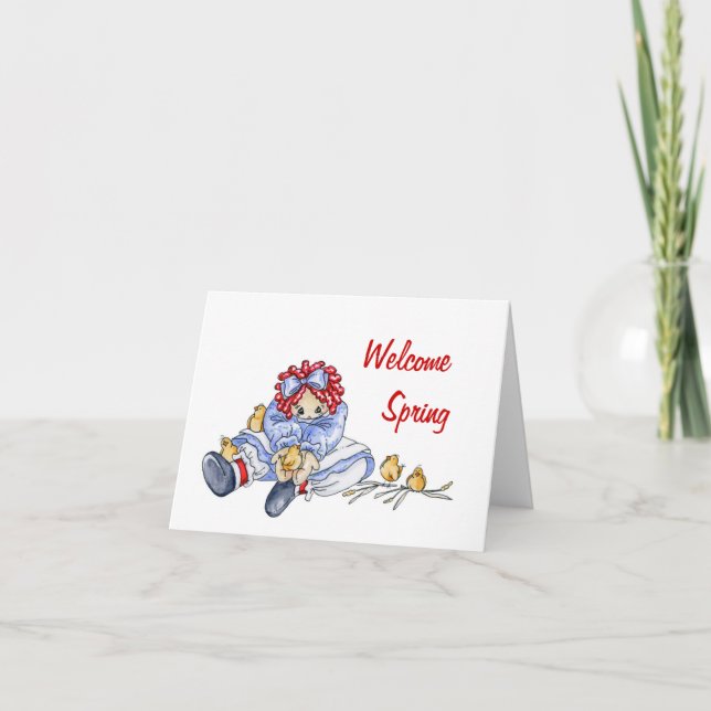 Ressort de bienvenue - Carte (Devant)