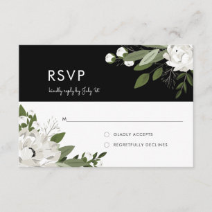 Ressorts Mariages floraux blancs - RSVP