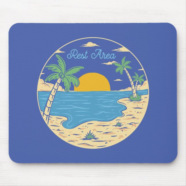 Rest Area Mouse Pad (Front)