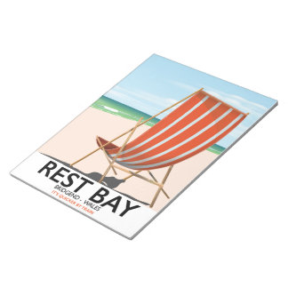 Rest Bay Bridge End Wales Notepad