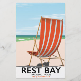 Rest Bay Bridge End Wales Stationery